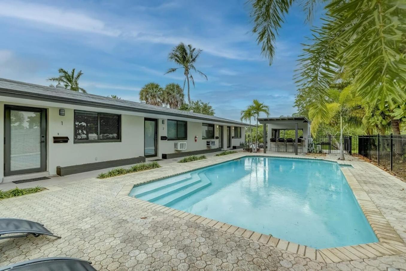 פורט לודרדייל Waterfront Apartment Private Patio Pool מראה חיצוני תמונה
