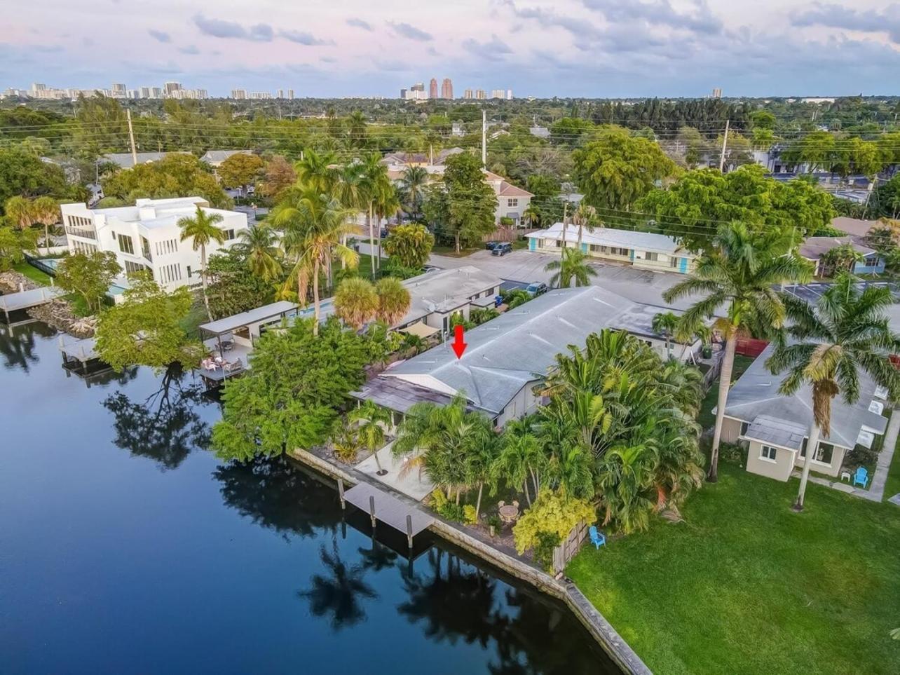 פורט לודרדייל Waterfront Apartment Private Patio Pool מראה חיצוני תמונה