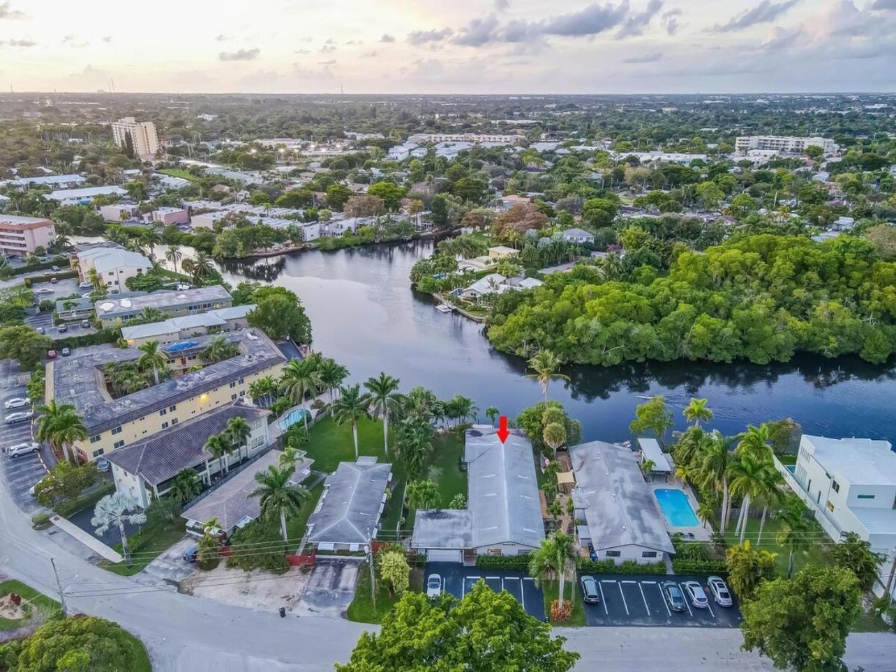 פורט לודרדייל Waterfront Apartment Private Patio Pool מראה חיצוני תמונה