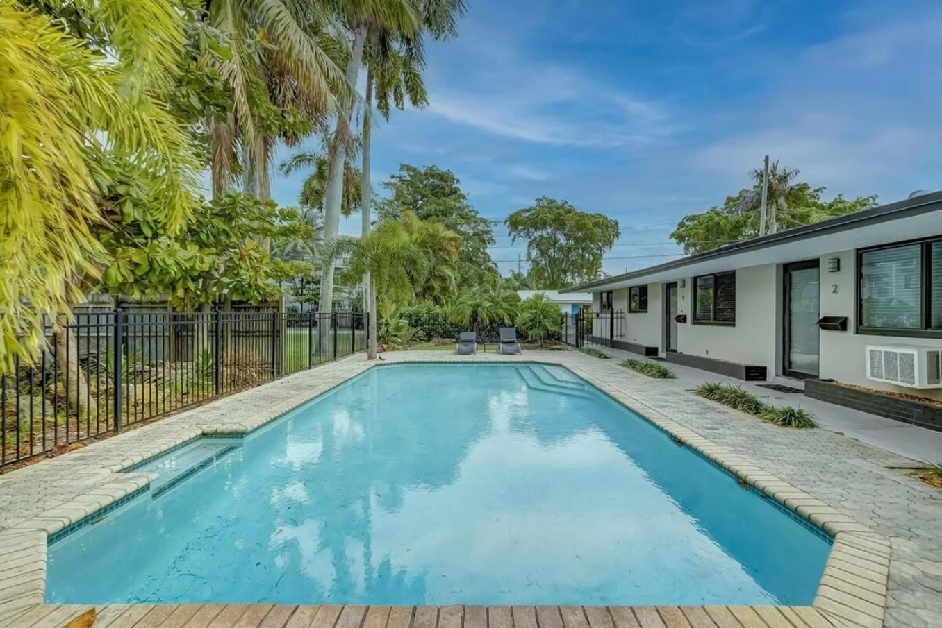 פורט לודרדייל Waterfront Apartment Private Patio Pool מראה חיצוני תמונה
