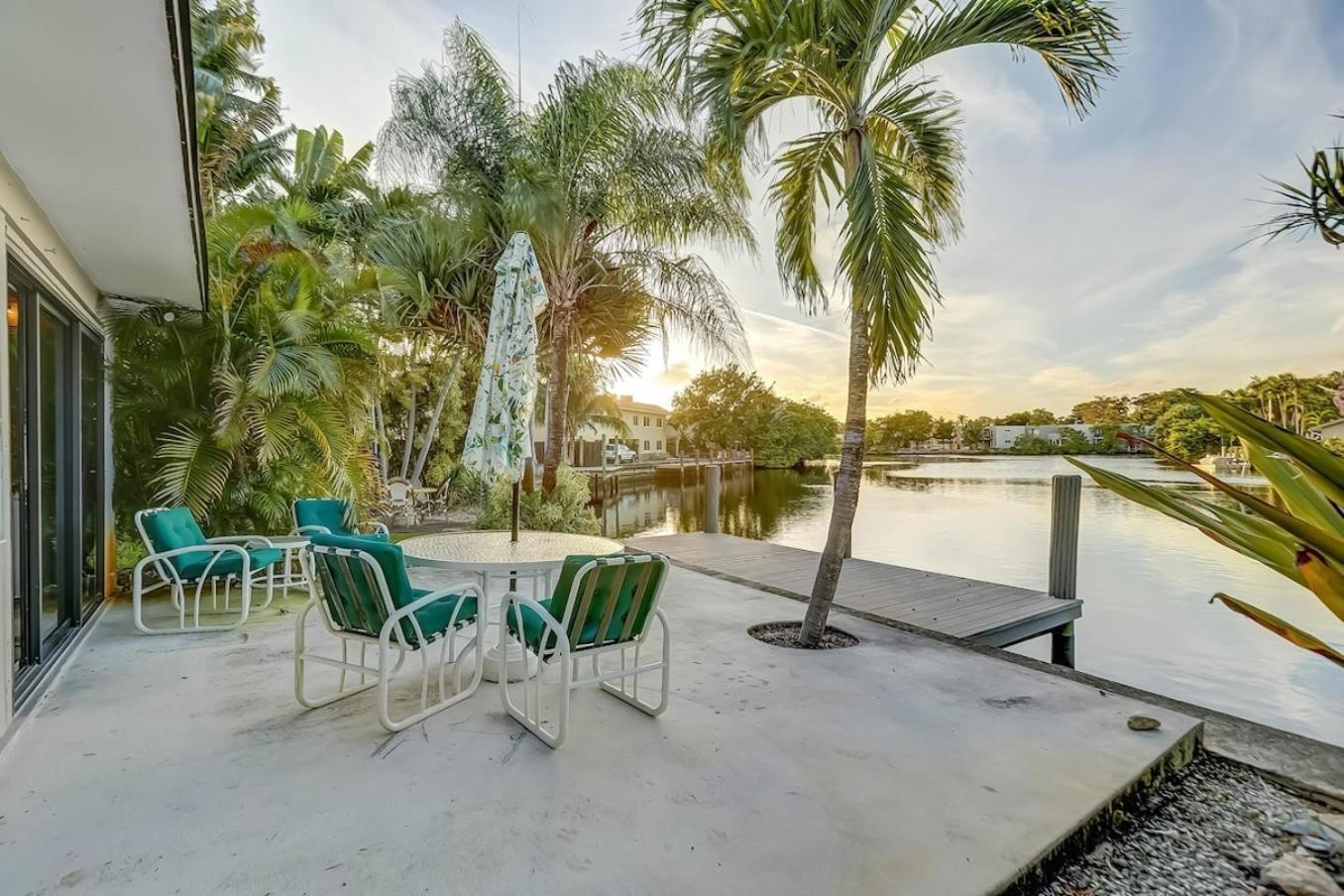 פורט לודרדייל Waterfront Apartment Private Patio Pool מראה חיצוני תמונה